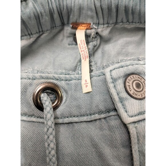 Free People Frankie Washed Shorts Low-Waisted Cargo Lightweight Casual S 283237 - Picture 8 of 9